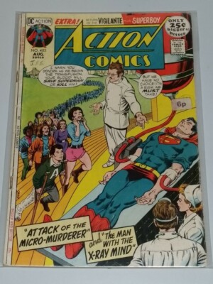 ACTION COMICS #403 VG (4.0) DC COMICS SUPERMAN AUGUST 1971 *