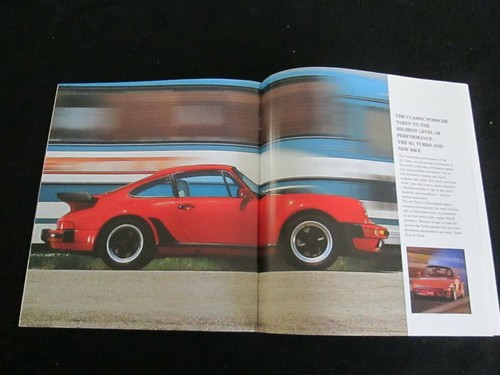 1988 Porsche Brochure 928S 4 928 944S 911 Carrera Coupe 930 Turbo Big US Catalog - Picture 4 of 9