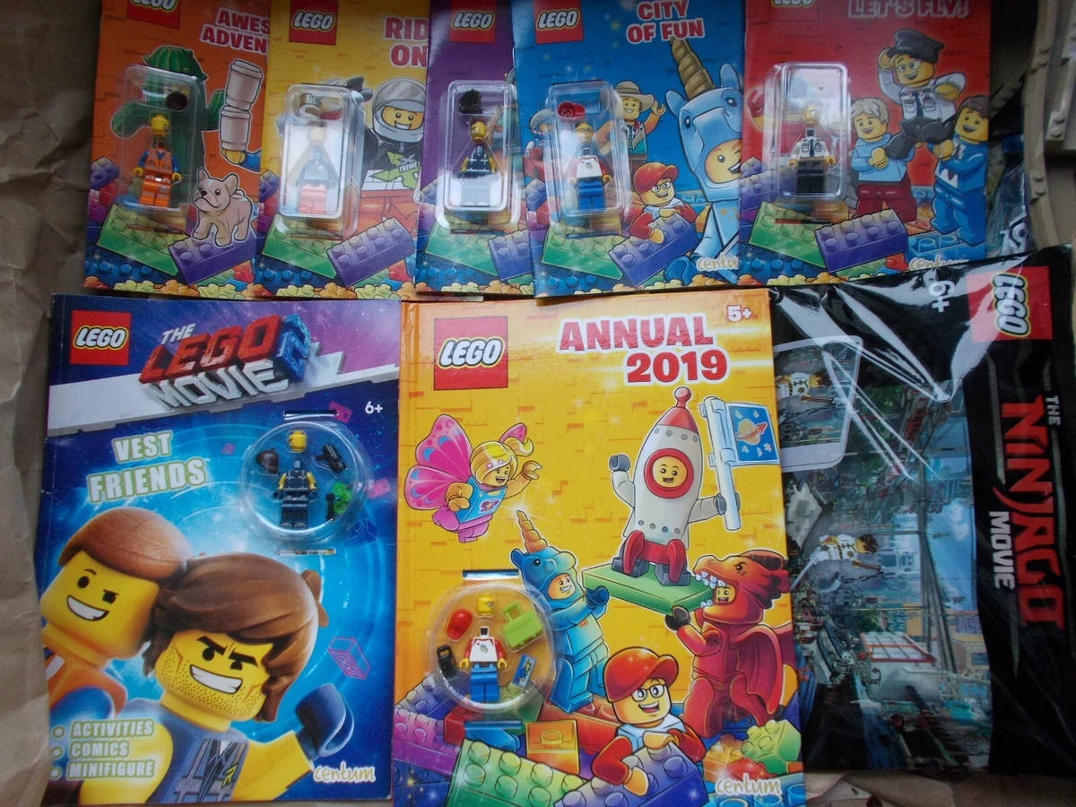 new lego movie city activity book minifigure 2019 annual pick