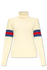 GUCCI Ivory Wool/Cashmere Sweater New & Authentic