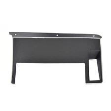 Dash Trim Black w/o Warning Light Opening 1971-1973 Mustang