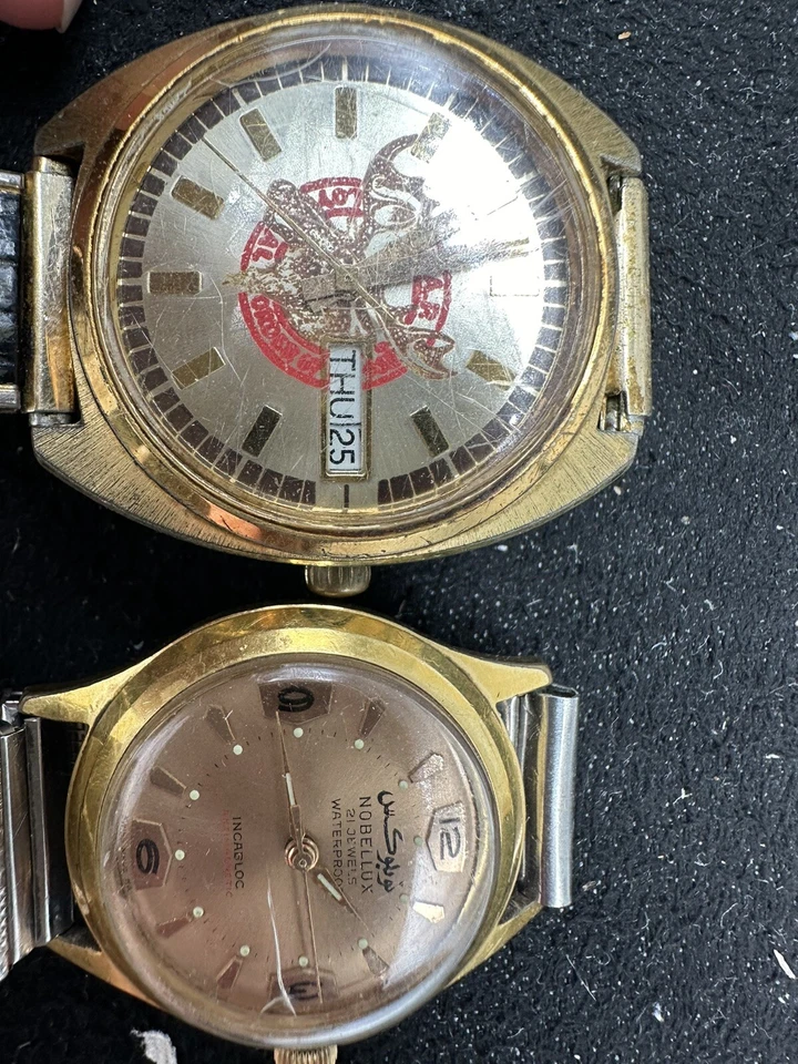 Комплект из двух винтажных часов 19-х Waltham и Nobellux - Изображение 4 из 4