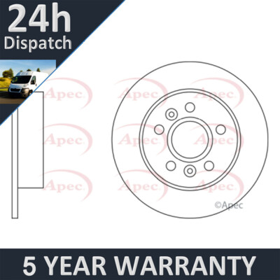 Fits Renault Espace Avantime 2.0 2.2 D dCi TD 3.0 Purevue Rear 1x Brake Disc