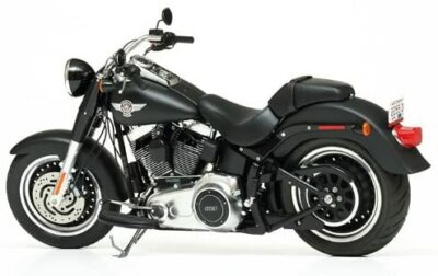 Big size rare kit Tamiya 1/6 Harley Davidson Fat Boy Lo from Japan