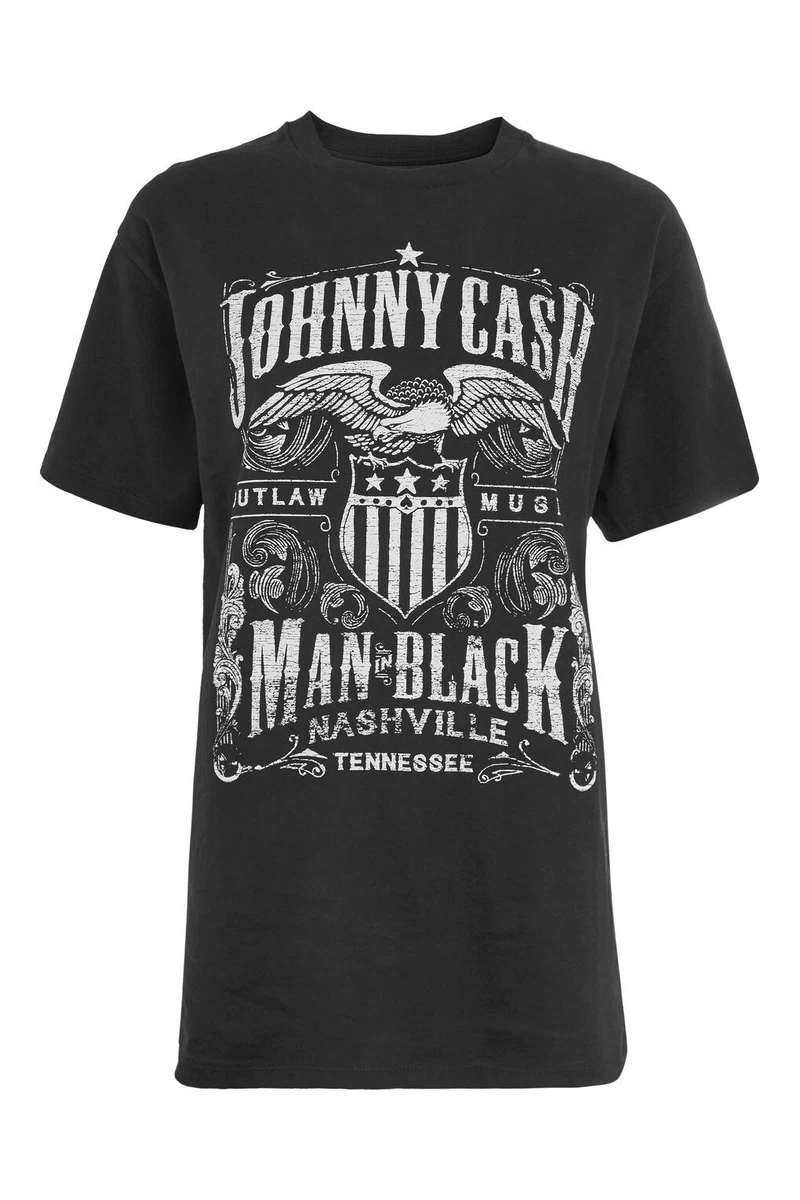 Johnny cash t shirt clearance topshop