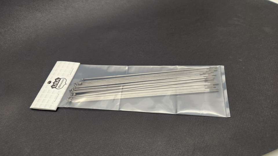 20 Rayons BMX Titanium Spères 14Ga 186mm – Marque Américaine JBEND – Neuf