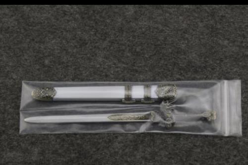 Modelo de arma antigua 1/6 modelo de vaina de espada de juguete para figuras de acción de muñeca de 12" - Imagen 4 de 4