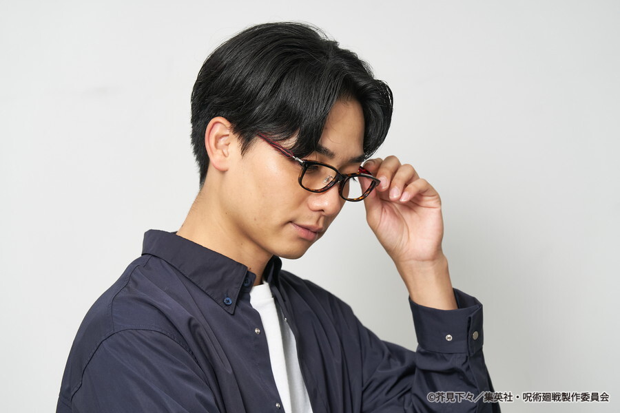 Jujutsu Kaisen x Zoff Glasses Set Yuji Itadori Model Cosplay Japan