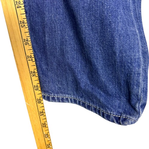 Request Boys Size 18 Denim Jeans Embroidered Distressed - Picture 5 of 9