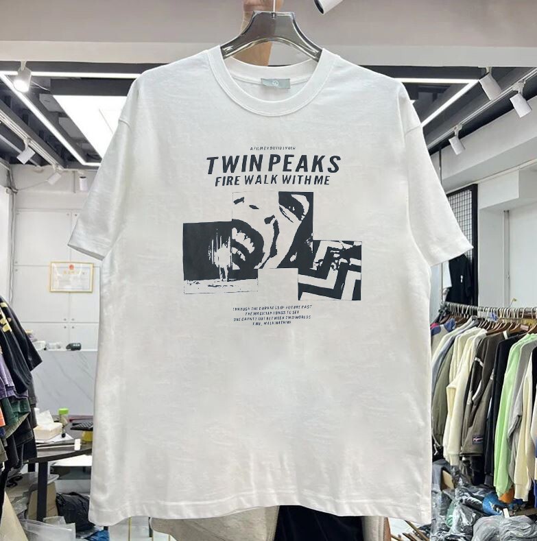 Twin Peaks Fire Walk With Me Vintage White Tee Shirt QT2122