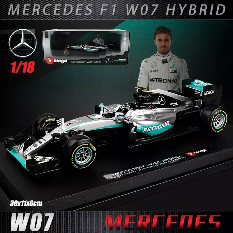 ミニカー MINICHAMPS F1 W07 Hybrid NICO ROSBERG MINICHAMPS F1 W07 Hybrid NICO ROSBERG