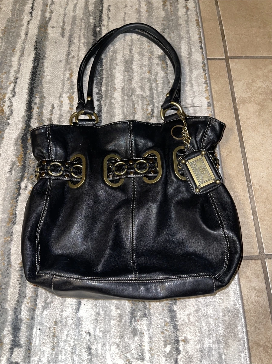 Black Leather Hobo Bag - Slouchy Leather Purse For Women