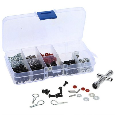270 stk Schrauben Satz Reparatur Werkzeug RC Autoteile Für 1/10 Hsp Rc Car Auto