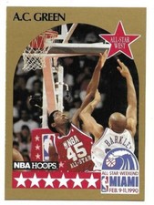 A.C. GREEN 1990-91 HOOPS ALL STAR SP CARD MINT CONDITION