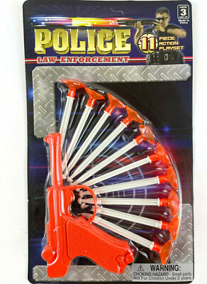 #ad SUCTION DART PISTOL Retro toy Gun Police Detective $11.95