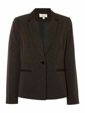 Linea Textured Tailored Jacket Size 6 Rrp £69 Ls7 Aa 16