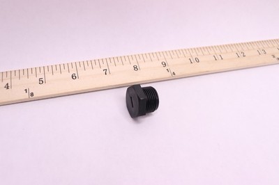 (100-Pk) Pro Elec Banking Plug Black M20 x 1.5 mm x 25 mm PELB0229