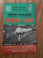 England V Spain 3rd April 1968 (1)