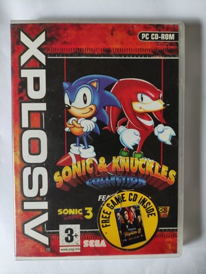 Sonic & Knuckles Sammlung PC CD-ROM + Virtual Fighter 2 Retro Vintage   Selten