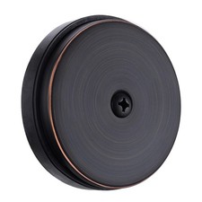 Single Hole Bathtub Drain Overflow Plate Kit  Oil Rubbed Bronze