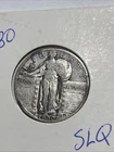 1930  25C Standing Liberty Quarter 90% SILVER