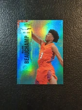 2022 Skybox Metal Universe Champions - #034 MarJon Beauchamp (RC) Aqua