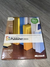 Microsoft Office Publisher 2003 Windows PC w/ Product Key,