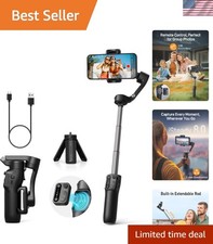 iSteady X3 SE Plus Gimbal Stabilizer for iPhone, 3-Axis Phone Gimbal with Det...