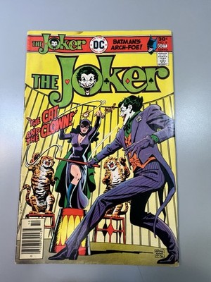 The Joker #9 (DC Comics 1976) Catwoman Appearance / Final Issue **FINE- Range**