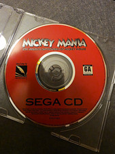 Sony Imagesoft Mickey Mania: Timeless Adventures Sega CD Game Disc GA Rated