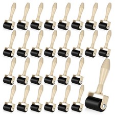 30 Pcs Brayer Rollers, Ink Roller for Printmaking Gluing Printing Inking Bloc...