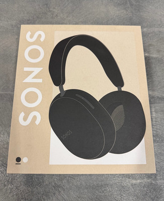 Sonos Ace Wireless Over-Ear Headphones Black ACEG1IS1BLK ANC Bluetooth   NIB