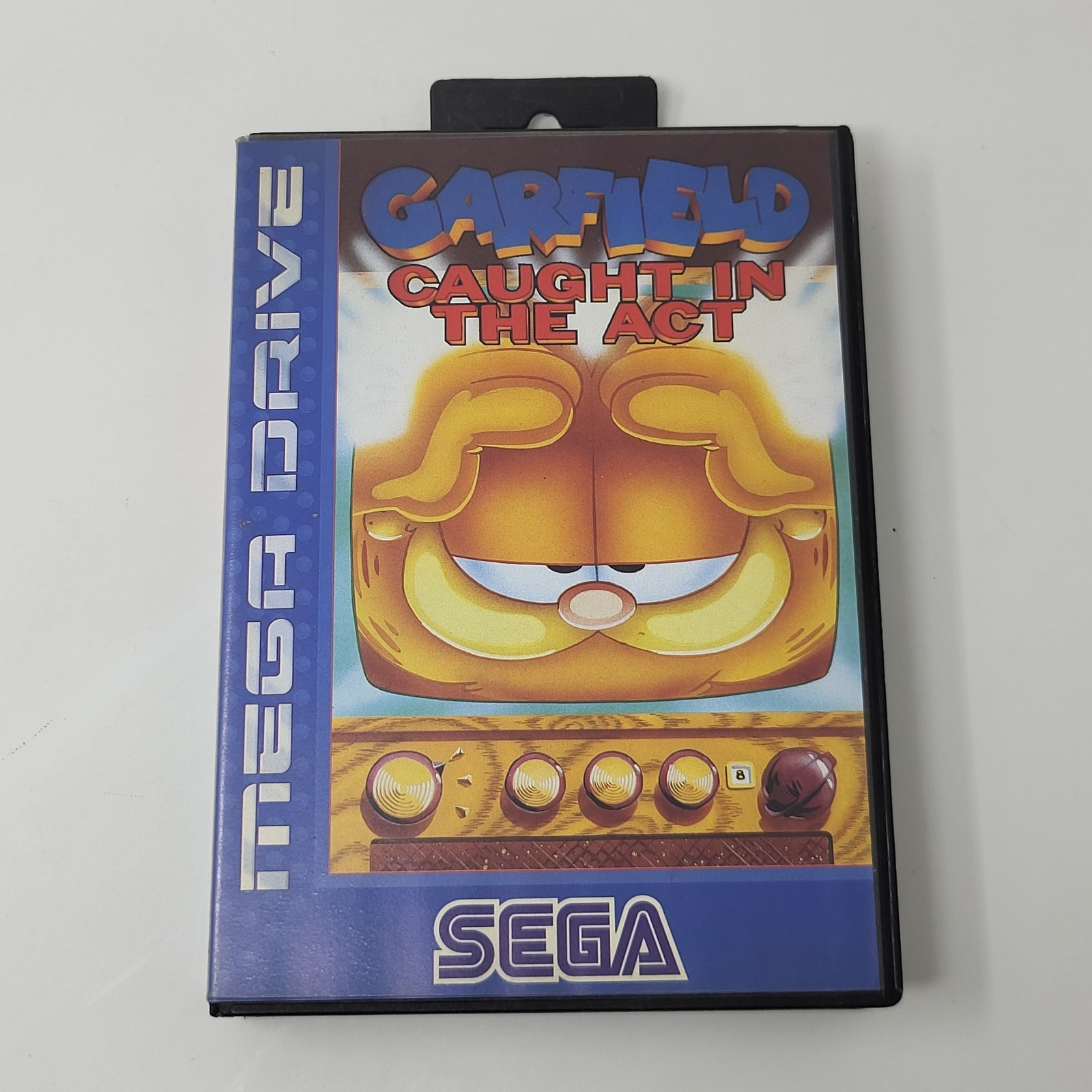 SEGA MEGADRIVE - GARFIELD CAUGHT IN THE ACT  - RETROGAME - VINTAGE