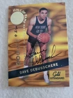 1994 Signature Rookies Gold Standard Dave Debusschere Autographed