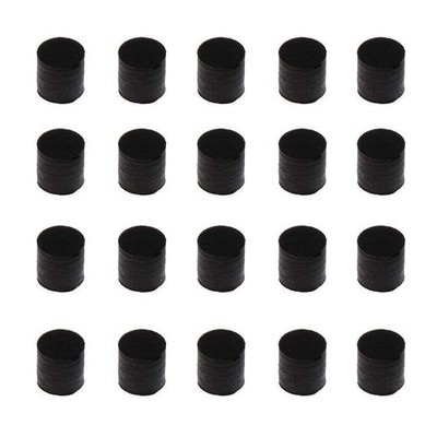 Jiayouy Dia 5mm Valve Rotor Rubber Buffering Stop for 5mm, Black