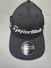 Mens TaylorMade Tour Radar TP5 Stealth Golf Hat Black/White #N8937801 NWT OSFM