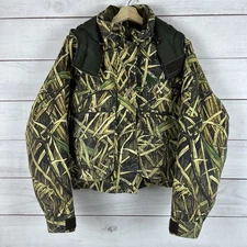Cabela's Skyline Camo Northern Flight Hunting Wading Jacket Men’s Large Regular