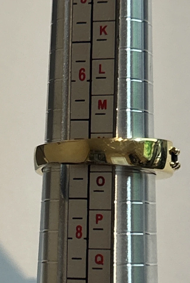 Anillo ROSS SIMONS Oro sobre Plata de Ley 925 Piedras Preciosas Talla 7 Foto 2 de 4