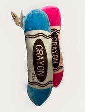 Pink Crayon 10" Plush Stuffed Toy Works