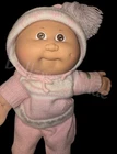 Cabbage Patch Kids Bean Butt Baby w/Hard To Find Pink Sweater Set~ WS Factory
