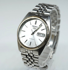 NEAR MINT SEIKO 5 7S26-3110 Silver Dial Date Automatic Mens Vintage Watch 001