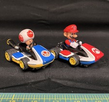 Carrera Go Slot Cars Mario Kart Mario Toad 1:43 Scale