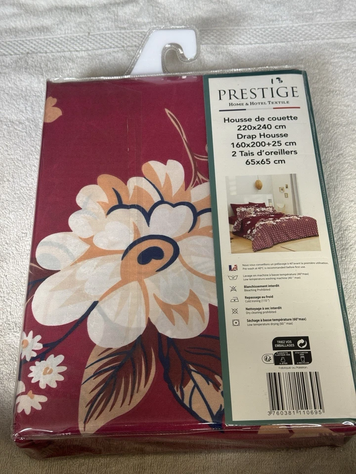 Housse de couette 220x240 cm + 2 taies + drap housse – Prestige - Bild 2 von 2