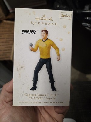 Hallmark KEEPSAKE Star Trek Legends CAPT JAMES T KIRK Ornament 2010 QX8373 Neu in OVP