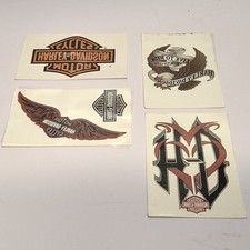 Vintage 2008 Harley-Davidson Temporary Tattoos set