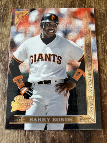 Barry Bonds [Player's Private Issue] #156 1996 Topps Gallery card