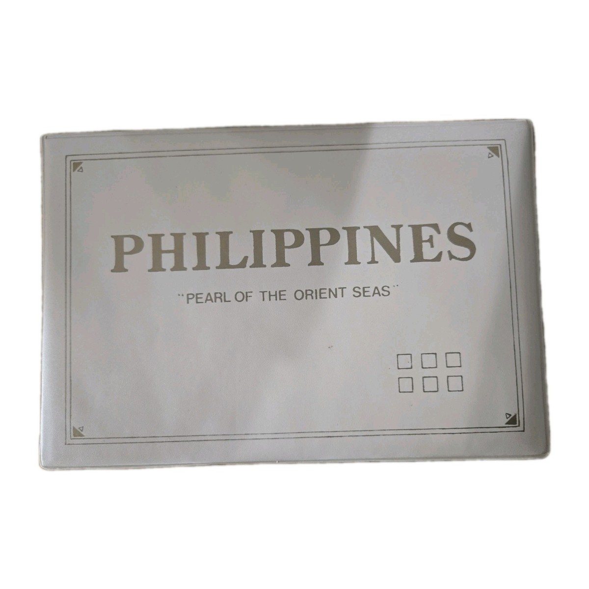 コレクション PHILIPPINES  pearl of the orient seas Philippines Pearl of the Orient Seas Coins/Stamps Portfolio