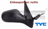 TYC 328-0009 AußEnspiegel Rechts Spiegel AußEn FüR Renault