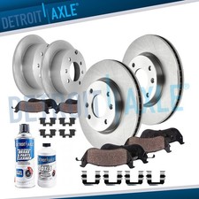 Front Rear Disc Brake Rotors Ceramic Brake Pads Kit For Hyundai Sonata Optima