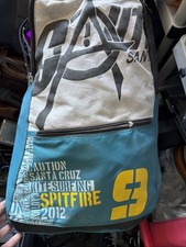 2012 Caution Kites "Spitfire" Kitesurfing Kite 9 Bad Zippers On Bag